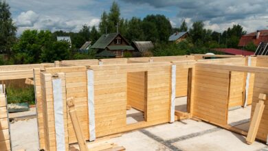 Photo of Строительство дома из клееного бруса: основные моменты